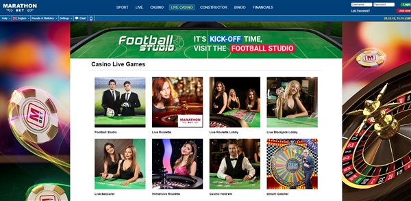 Marathonbet Casino Roulette Review